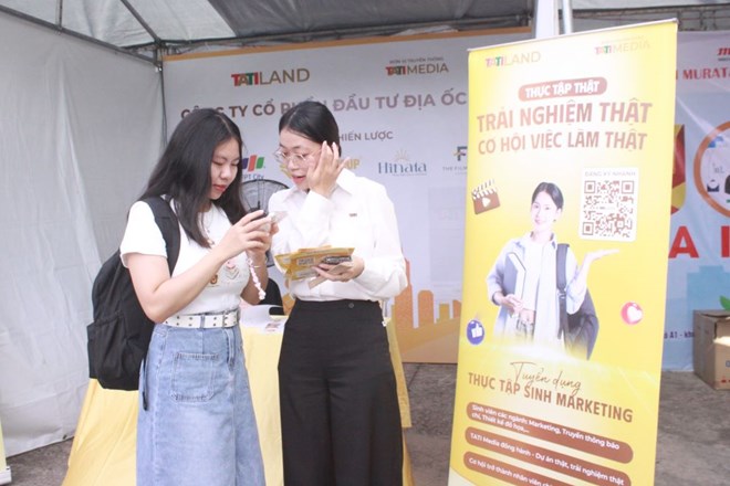 Estudiantes en la ciudad de Da Nang. Foto: Nguyen Thi