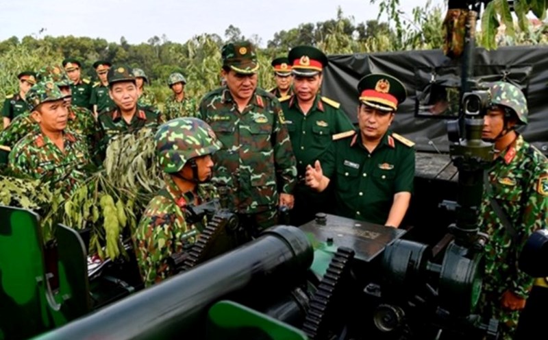 Decree 213/2025/ND-CP details a number of articles of the Law on Management and Protection of National Defense Works and Military Zones. Photo: VGP