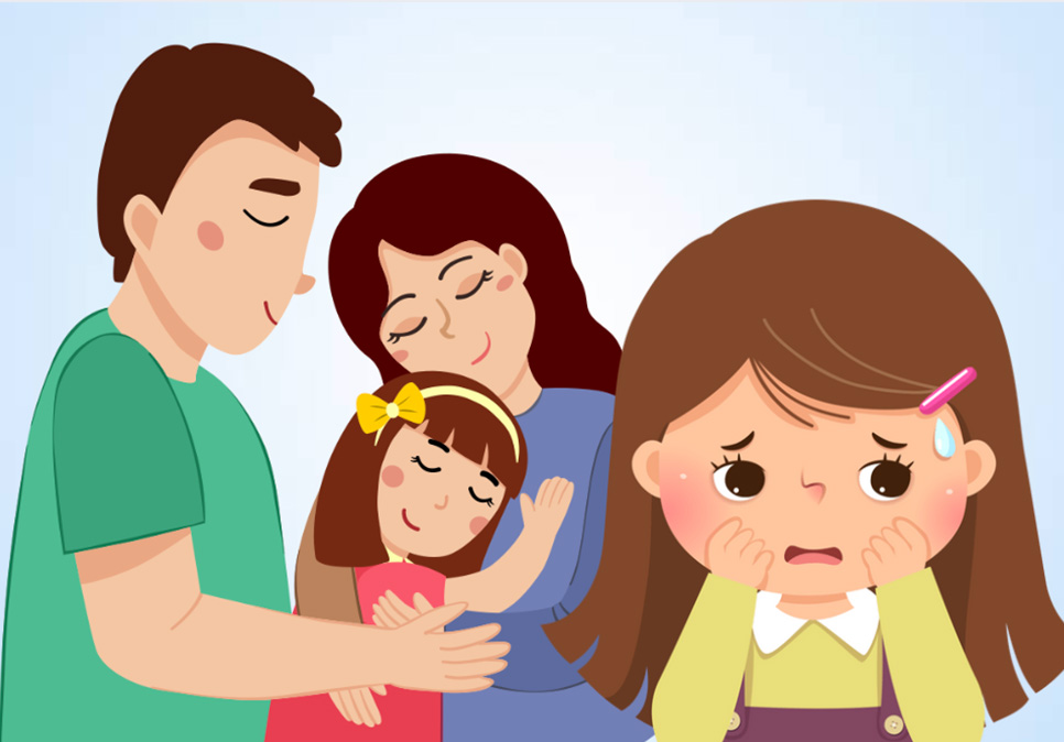 Potential consequences of parents being too complacent about children's development. Graphics: Thien Nhan