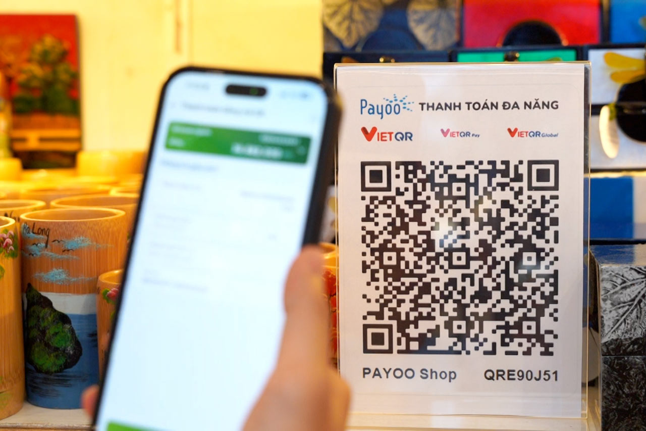 Connexion sans frontieres une nouvelle avancee dans l'infrastructure de paiement. Photo : Vu Linh