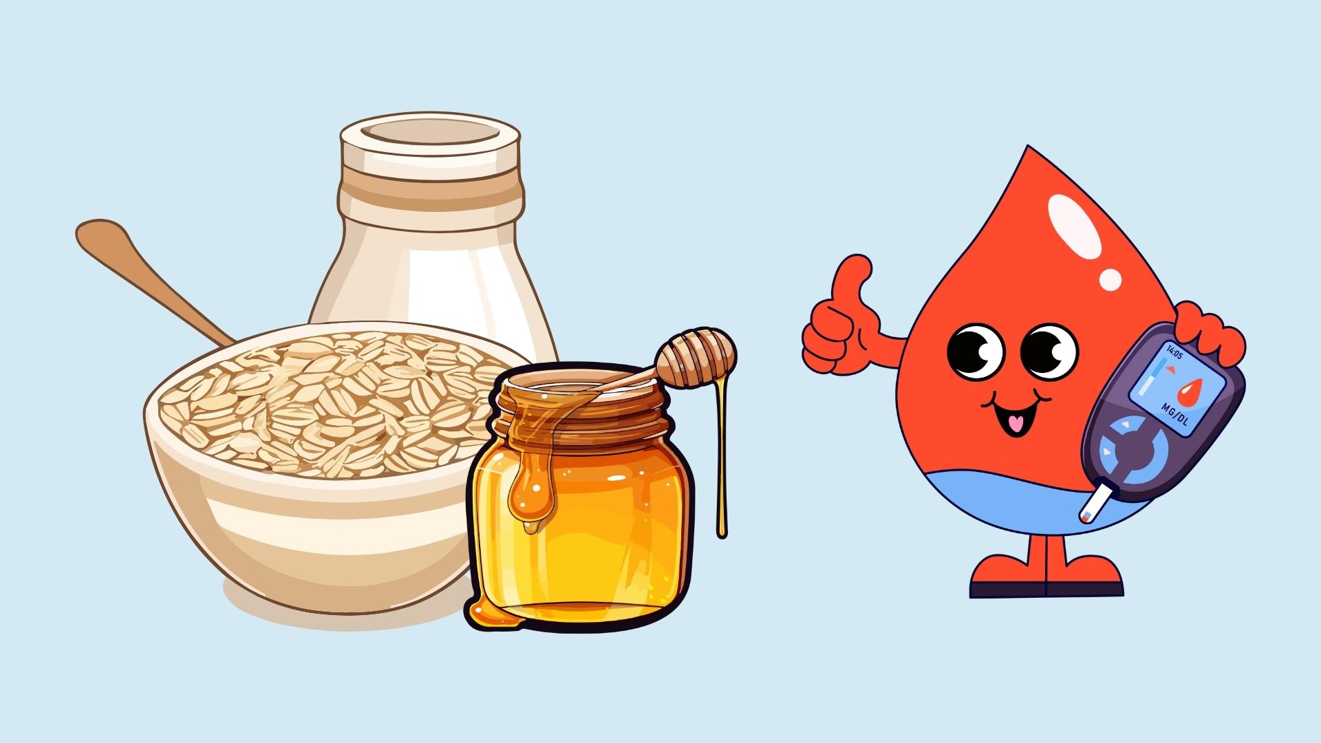 Honey and the principles for using it properly for people with high blood sugar. Graphics: Linh Dan