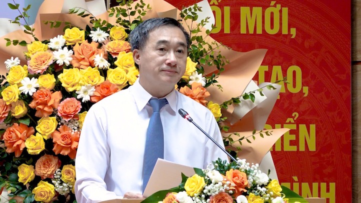 Thứ trưởng Bộ Y tế Trần Văn Thuấn phát biểu tại lễ phát động cuộc thi lần thứ 4. Ảnh: Bộ Y tế