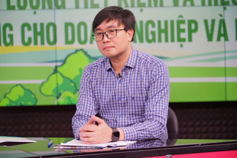 Ong Pham Viet Thach, Pho Truong ban Moi truong va Phat trien ben vung, Tap doan Dien luc Viet Nam (EVN). Anh: EVN