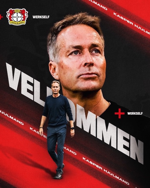 Kasper Hjulmand tro thanh tan huan luyen vien truong Bayer Leverkusen. Anh: Bayer Leverkusen
