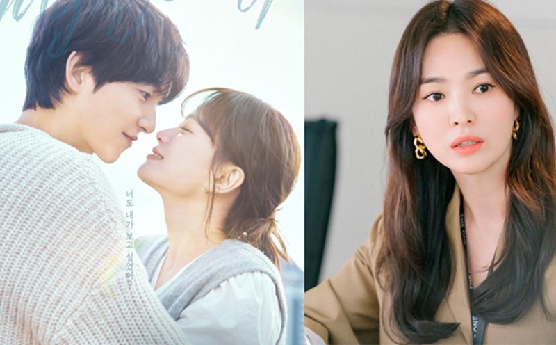 Song Joong Ki in the new film "My Youth" (left) and Song Hye Kyo (right). Photo: Provided by the film producer
