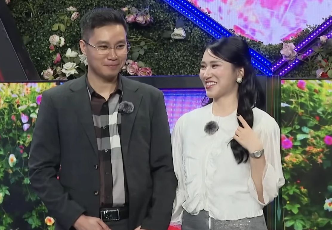 The couple on the show "You want to date". Photo: MCV program.