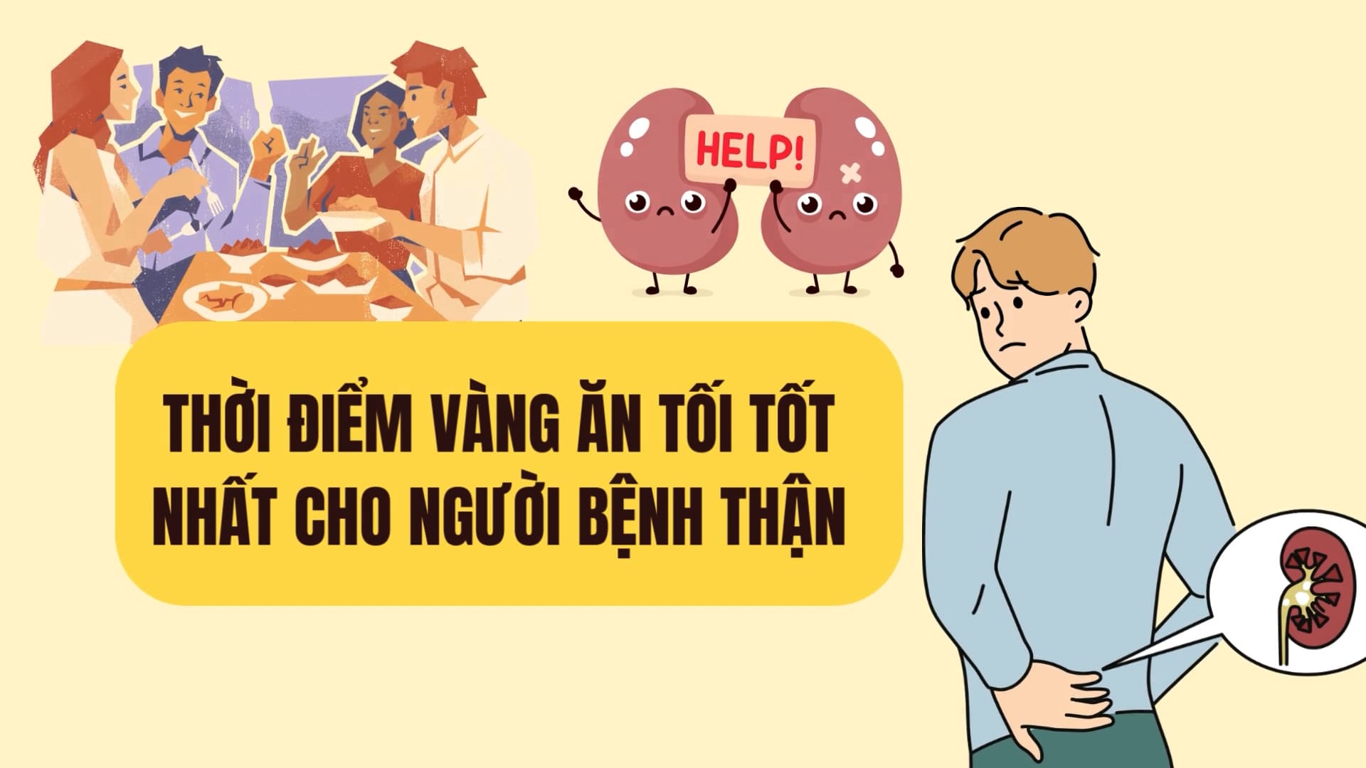 Tips for the best golden time to eat dinner for kidney patients