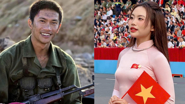 Phuong My Chi sang the chay song "Con gi dep hon". Photo: Character provided