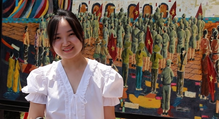 塗り絵「独立宣言を朗読するホーチミン主席」がギネス世界記録を樹立.