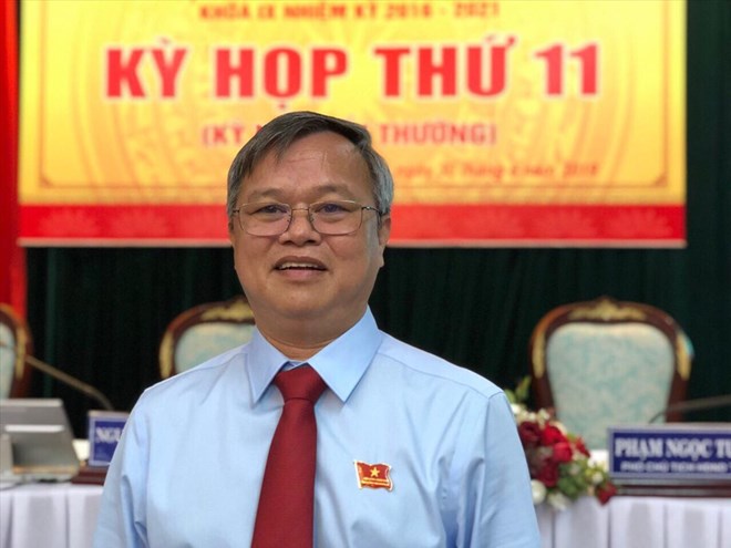 The People's Council of Dong Nai province temporarily suspended the implementation of the duties and powers of the delegate for Mr. Cao Tien Dung. Photo: CTV