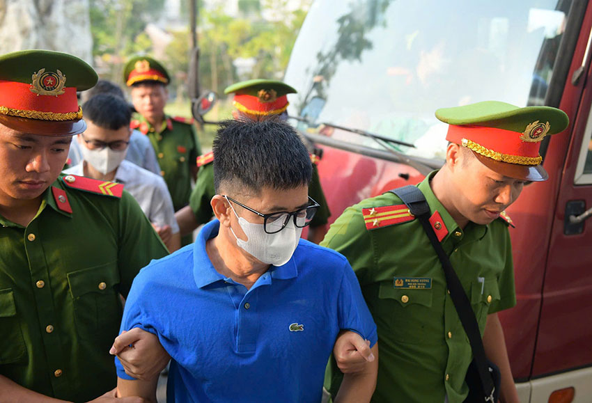 Bị cáo Nguyễn Duy Hưng - cựu Chủ tịch Tập đoàn Thuận An. Ảnh: Quang Việt