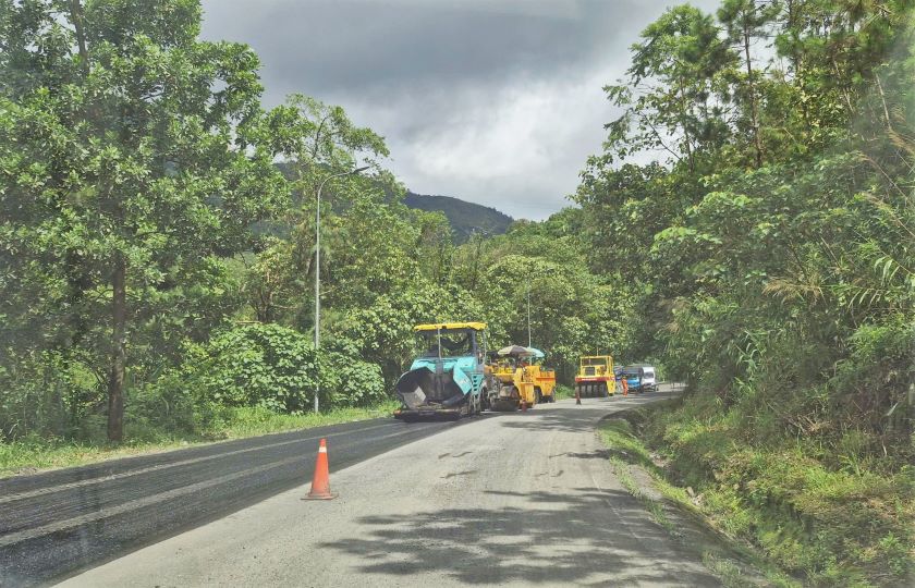 Bao Loc Pass continue de se reparer. Photo: Lam Hong
