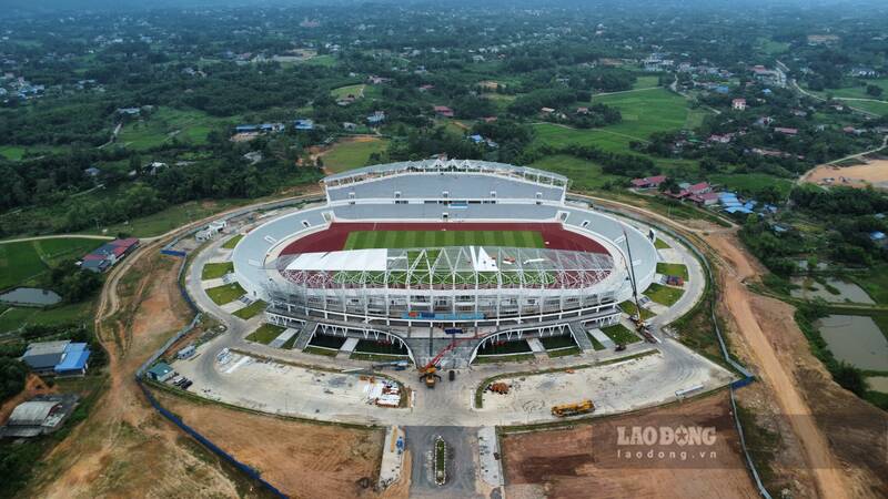 Thai Nguyen Provincial Stadium Project. Photo: Lam Thanh