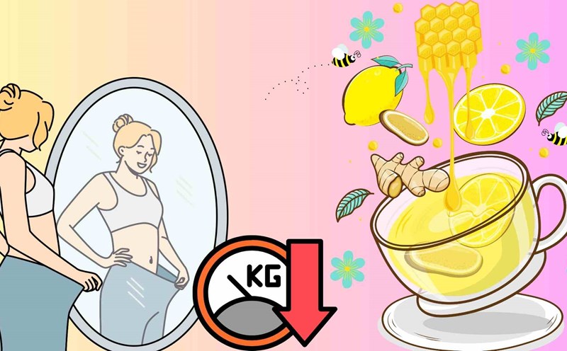 Black tea with ginger helps with weight loss. Graphics: Ha May