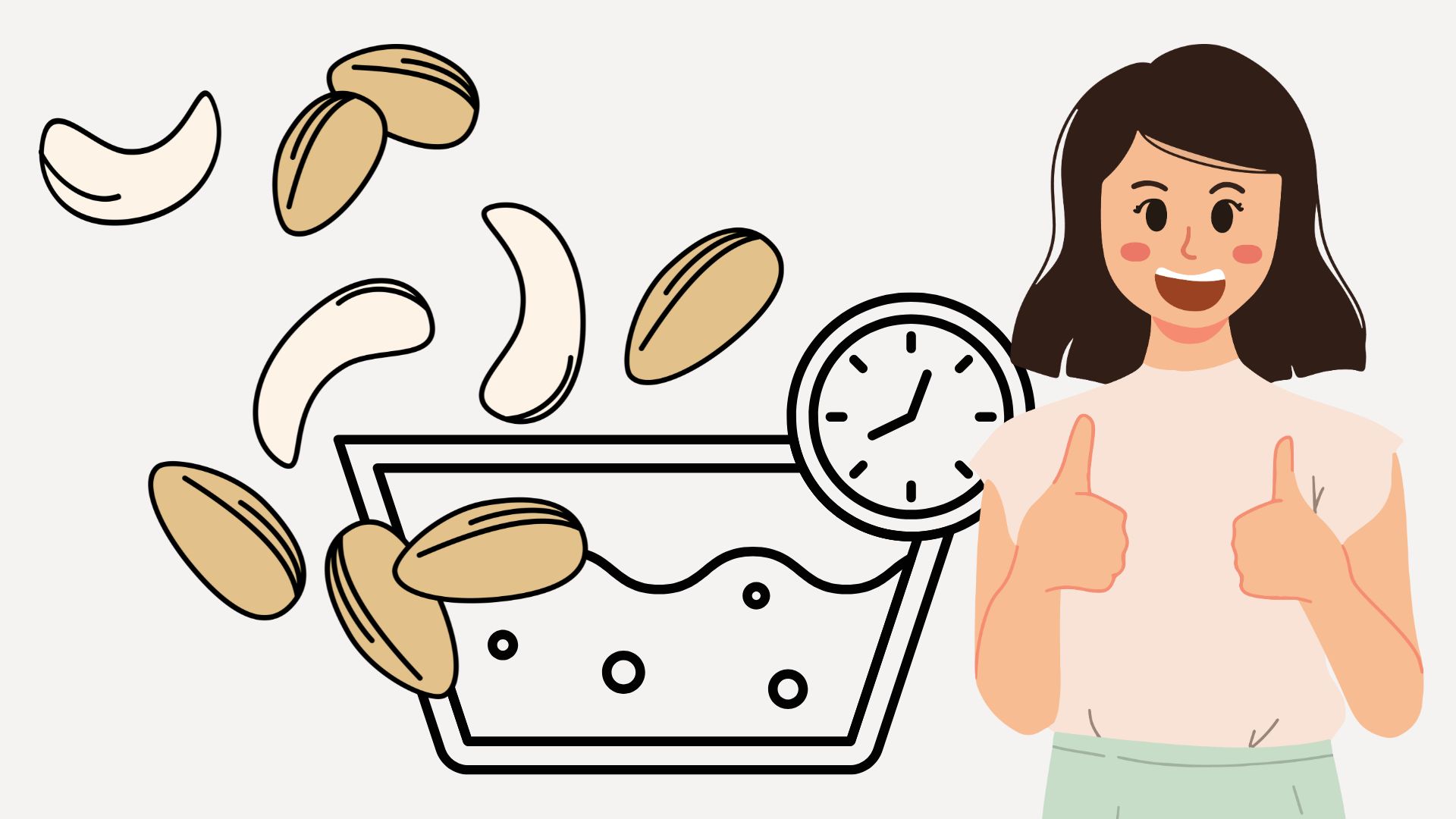 Les amandes trempees ont de nombreux avantages pour la sante. Graphique: Thanh Thanh