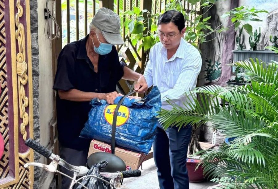 Actividades para cuidar a las personas en circunstancias dificiles en Ciudad Ho Chi Minh. Foto: Phuong Binh Thanh proporcionada