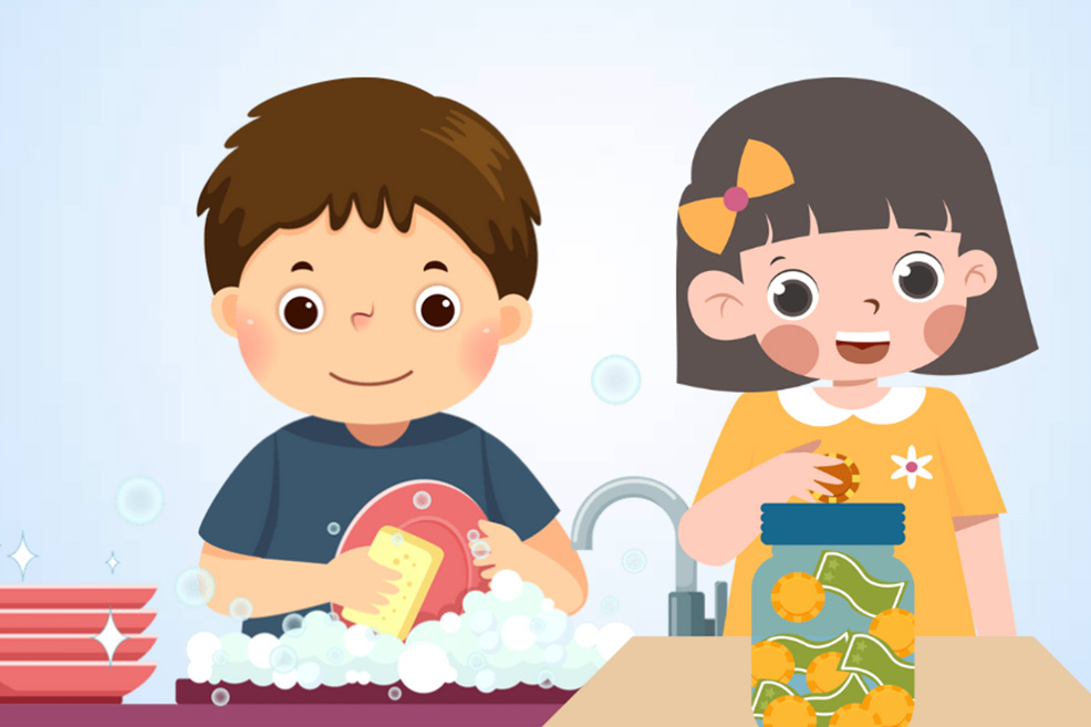 Parents should instruct their children to think independently and find solutions to their own problems. Graphics: Thien Nhan