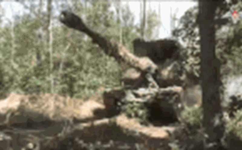 Russia's Msta-S self-propelled artillery. Photo: Russian Ministry of Defense