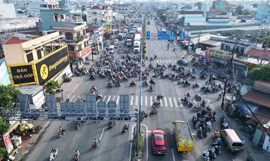 Đường liên phường Thới An - Thạnh Xuân sẽ chia sẻ áp lực giao thông cho Quốc lộ 1. Ảnh: Anh Tú