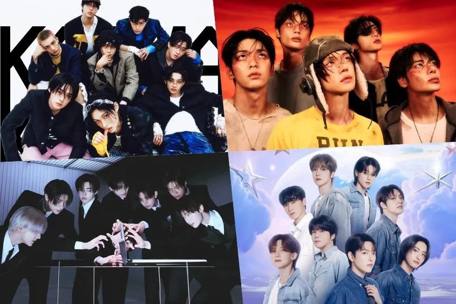 BTSとK-POPグループ。写真:ロッテ.