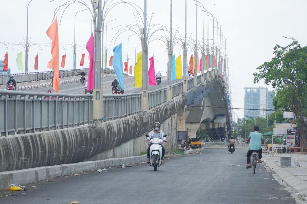 Da cau Hung Loi thuoc phuong Tan An da duoc cai tao. Anh: Ta Quang