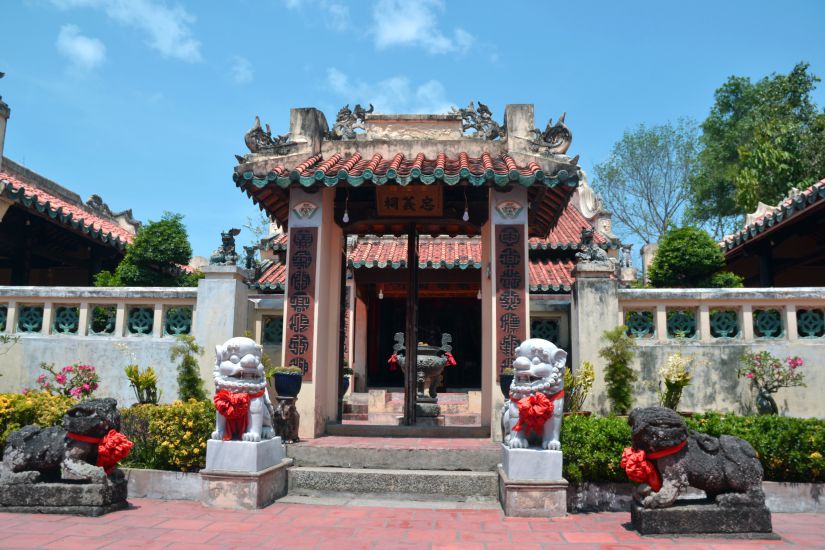 Mac family temple in Ha Tien, An Giang province. Photo: THANH MAI