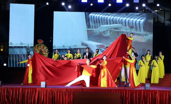 Mot tiet muc trong Chuong trinh toi 31.12. Anh: Mai Quy