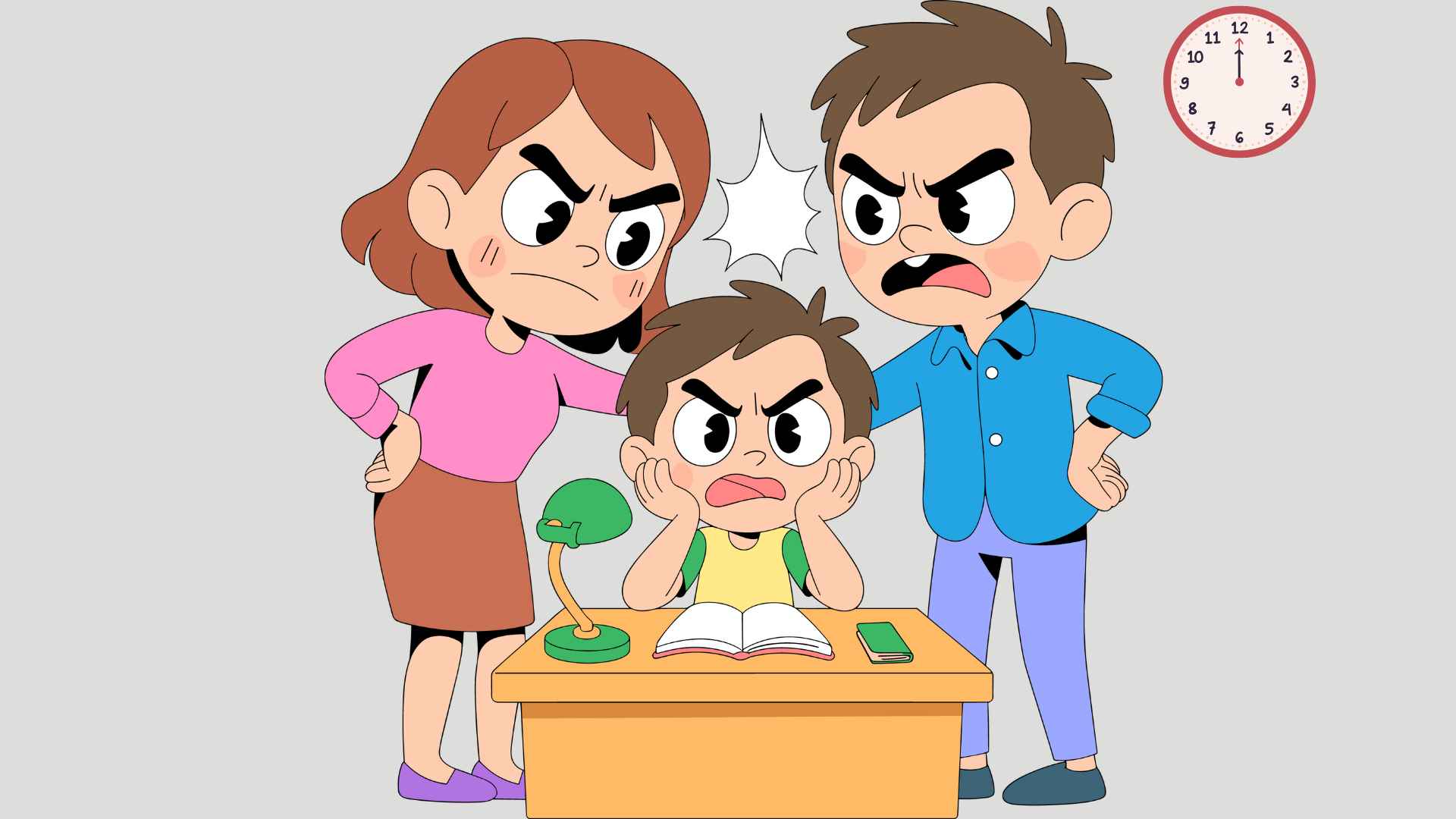 3 parents' mistakes that can affect both children's happiness and future. Graphic photo: Hoang Loc.