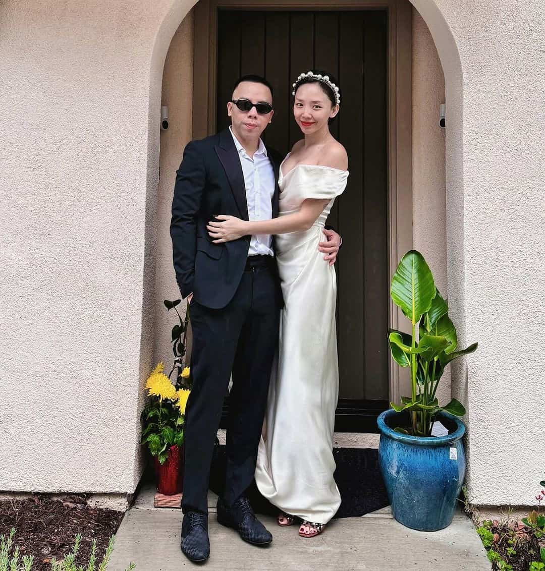 Toc Tien va Hoang Touliver to chuc dam cuoi rieng tu vao nam 2020. Anh: NVCC