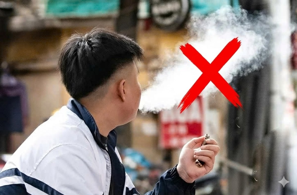 The act of harboring e-cigarettes is fined up to 10 million VND. Photo: Pham Thanh