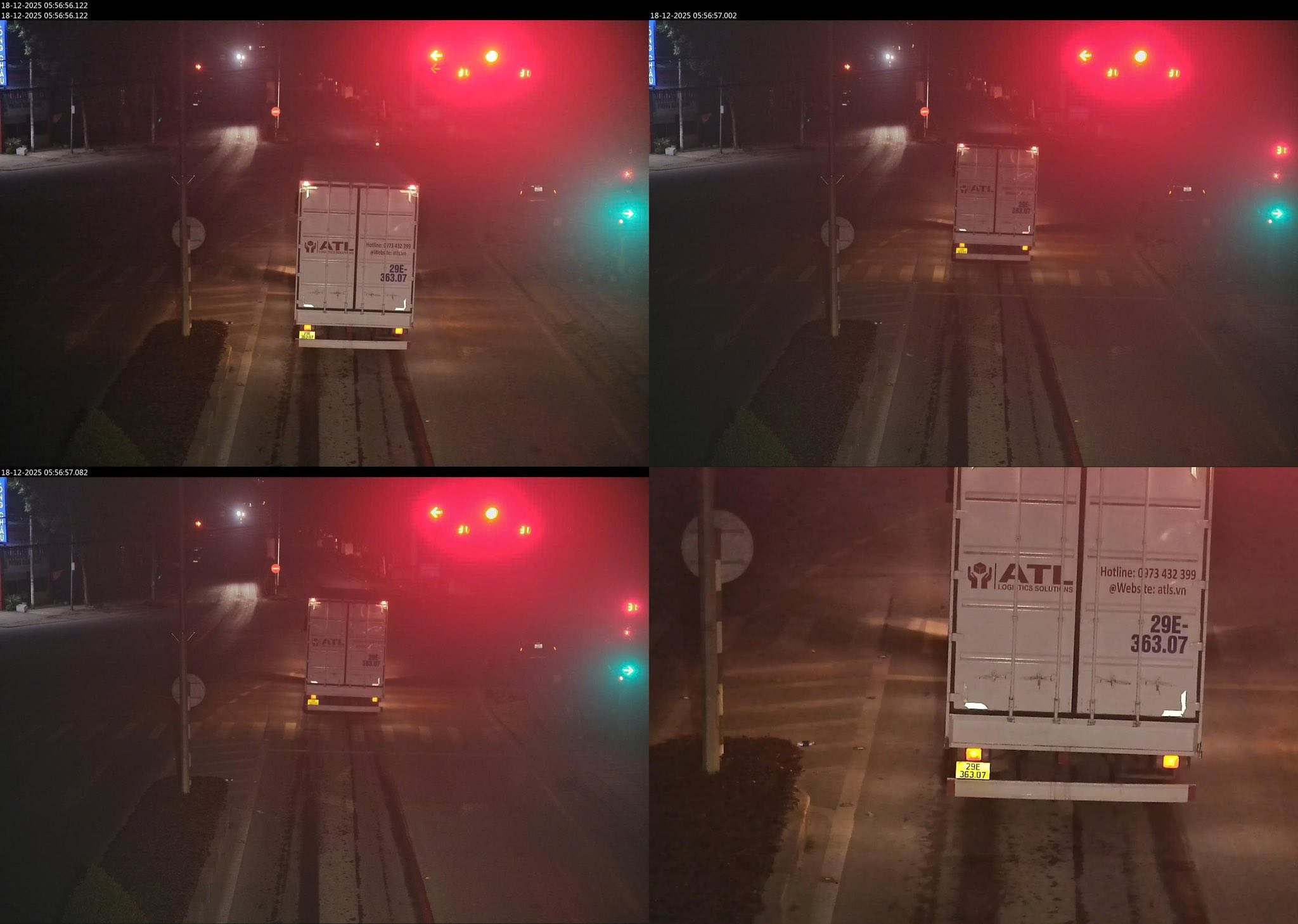 Many vehicles fined remotely in Cao Bang. Photo: Cao Bang Police