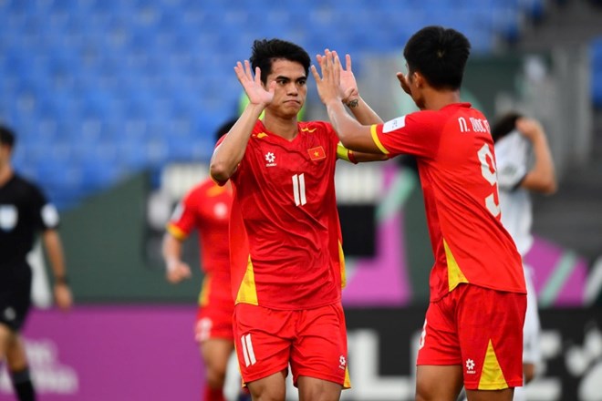 U23 Viet Nam mang den thu thach lon cho U23 Saudi Arabia o tran dau cuoi cung. Anh: AFC