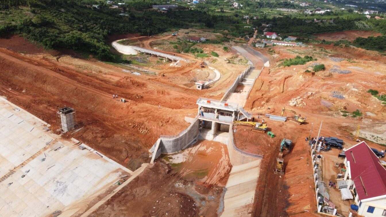 Du an da hoan thanh hon 80% khoi luong. Anh: Phuc Khanh 