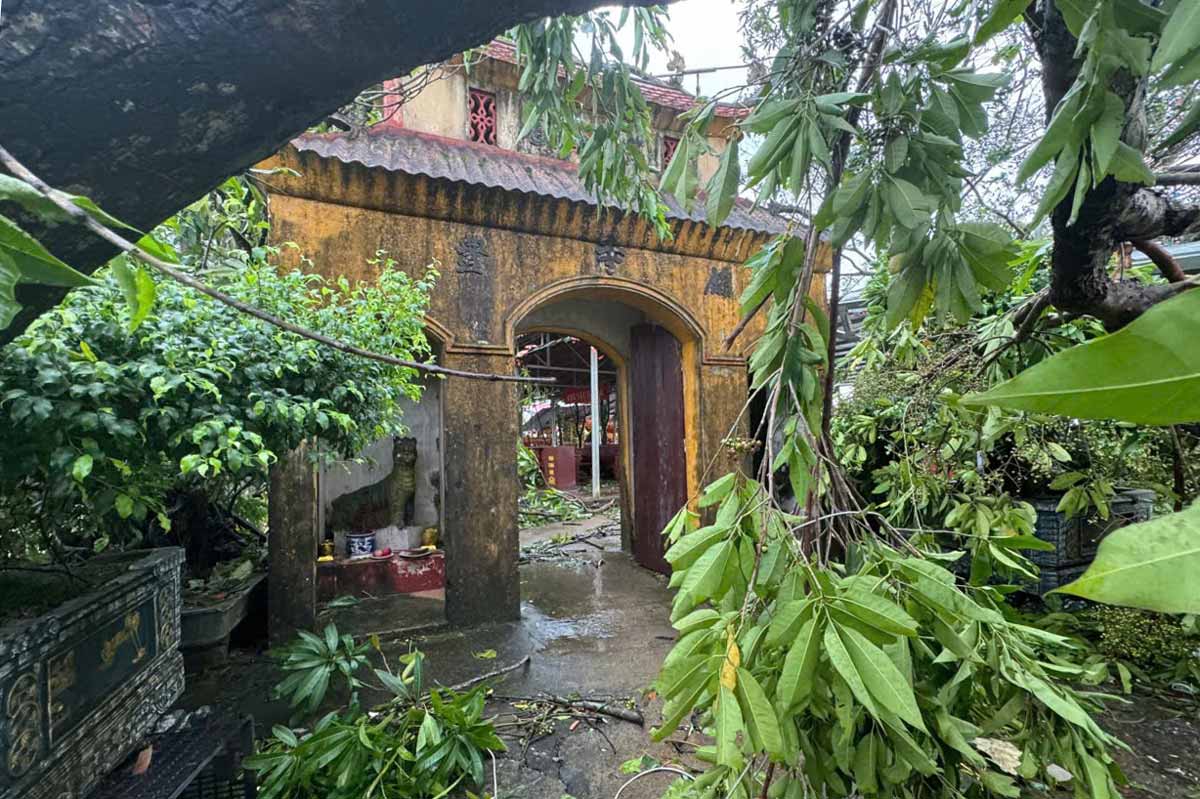 꽝닌성 퐁꼭동 깜라 사원. 사진: 주민 제공