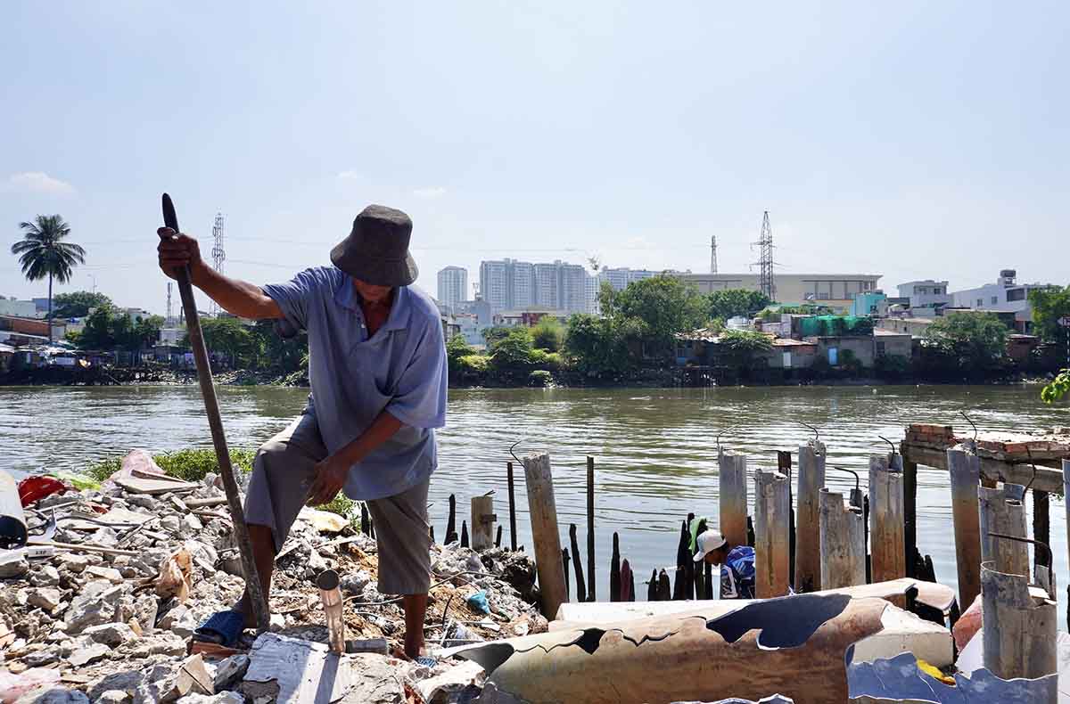 Ho Chi Minh City is clearing a series of works for a project worth more than 7,300 billion VND. Photo: Nhu Quynh