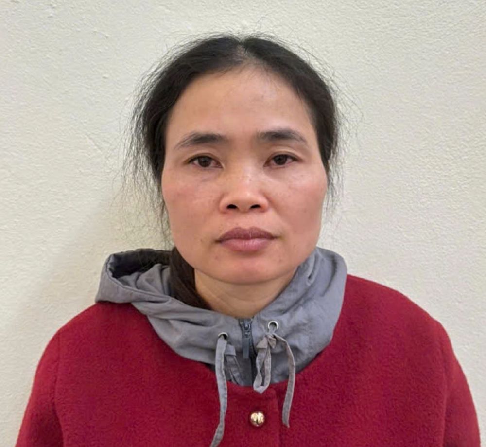 Đối tượng Đinh Thị Kim, người đã ra tay sát hại cụ bà. Ảnh: Công an Thanh Hóa