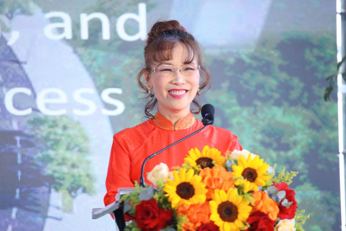 Chu tich Sovico Group, Anh hung Lao dong - TS Nguyen Thi Phuong Thao. Anh: HDBank