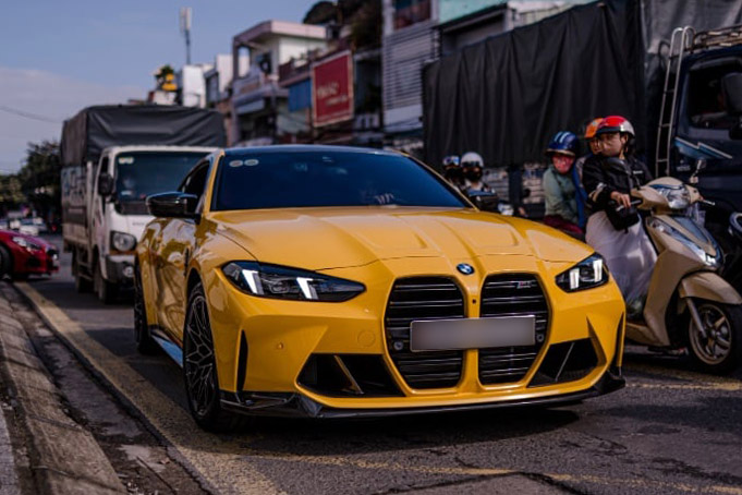 First BMW M4 Competition LCI in Vietnam. Photo: BMW Da Nang