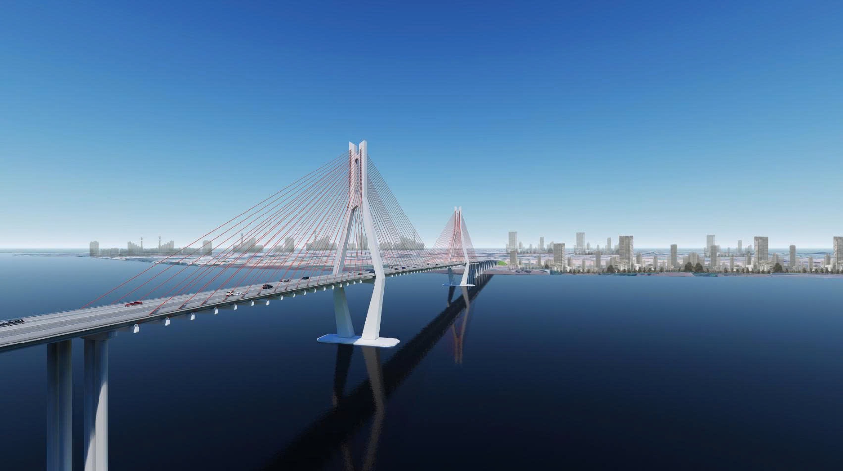 Dong Nai Provincial People's Committee approves the results of investor selection in special cases of Cat Lai bridge construction investment project in the form of public-private partnership. Photo: HAC