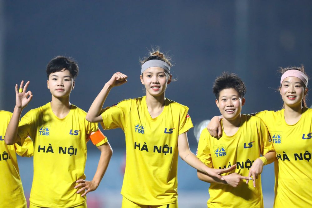 U19 Hanoi won 3-1 against Than Khoang San Vietnam in the 2nd round of the National U19 Women's Football Championship - Acecook Cup 2026. Photo: VFF