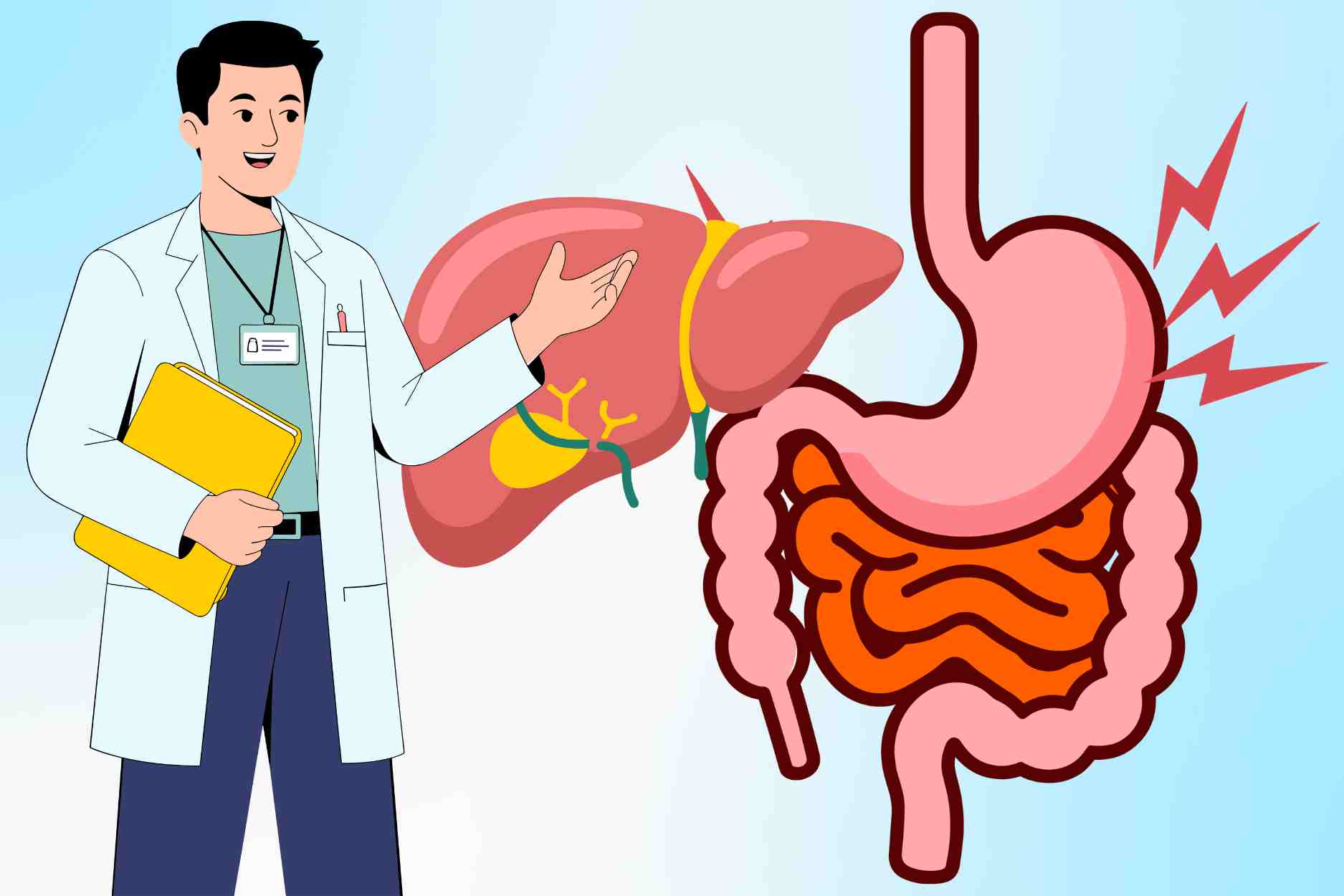 3 digestive signs warning of fatty liver