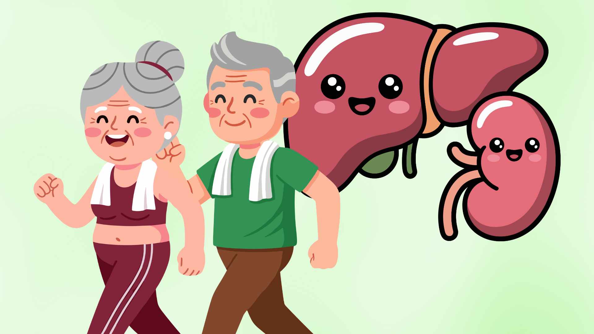 올바른 걷기법은 간과 신장 기능을 가장 잘 개선하는 데 도움이 됩니다