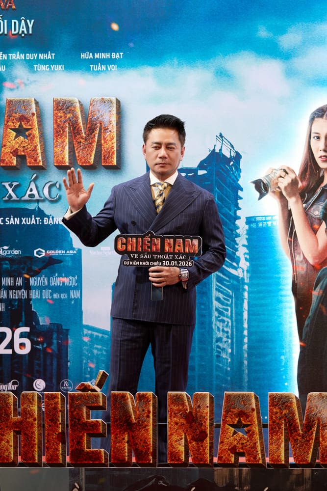 Nam dien vien Truong Minh Cuong gop mat trong phim. Anh: Ban to chuc