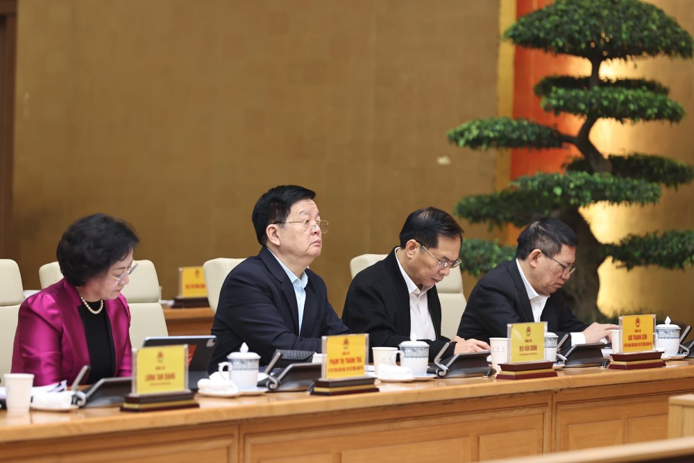 Dang uy Chinh phu xac dinh tiep tuc thuc hien quyet liet, dong bo, hieu qua chu truong bo tri chuc danh lanh dao khong la nguoi dia phuong. Anh: VGP 