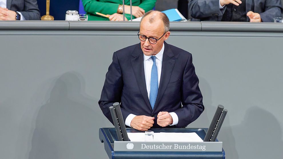 Thu tuong Duc Friedrich Merz. Anh: Quoc hoi Lien bang Duc