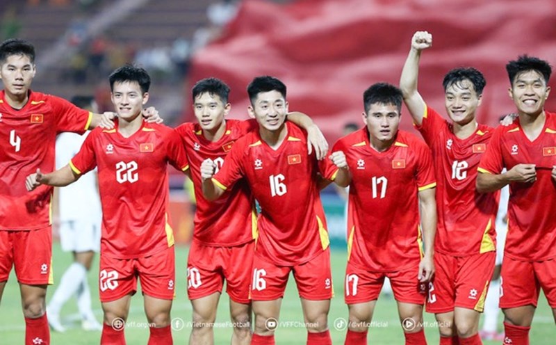 U23 Vietnam meets U23 Saudi Arabia in the last match of Group A of the 2026 AFC U23 Championship. Photo: VFF