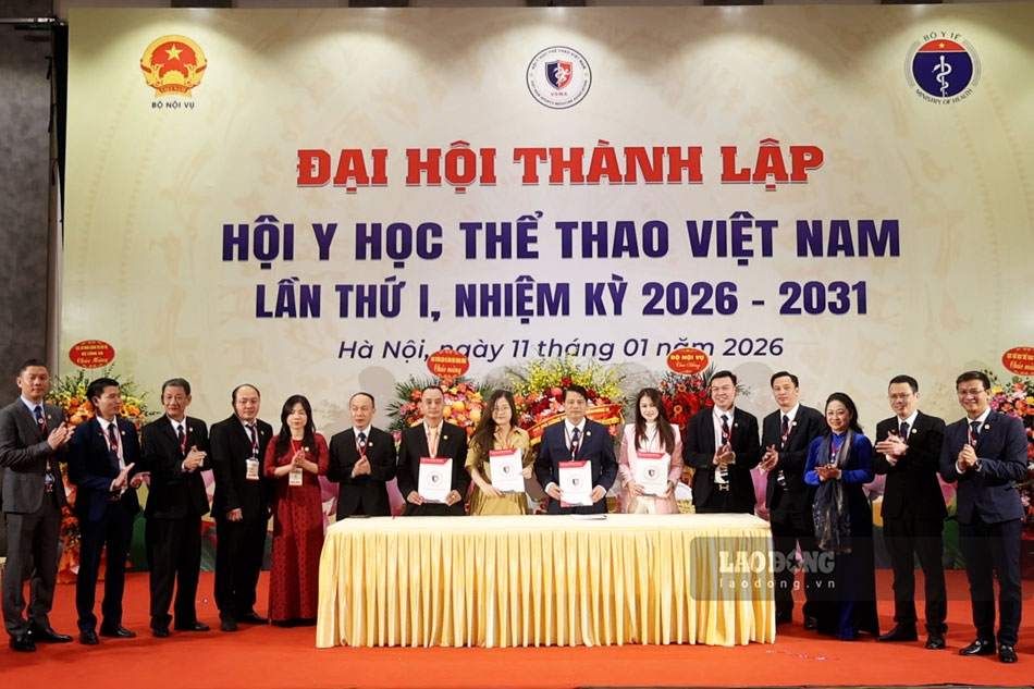 Establishing the Vietnam Sports Medicine Association, connecting domestic and international sports medicine
