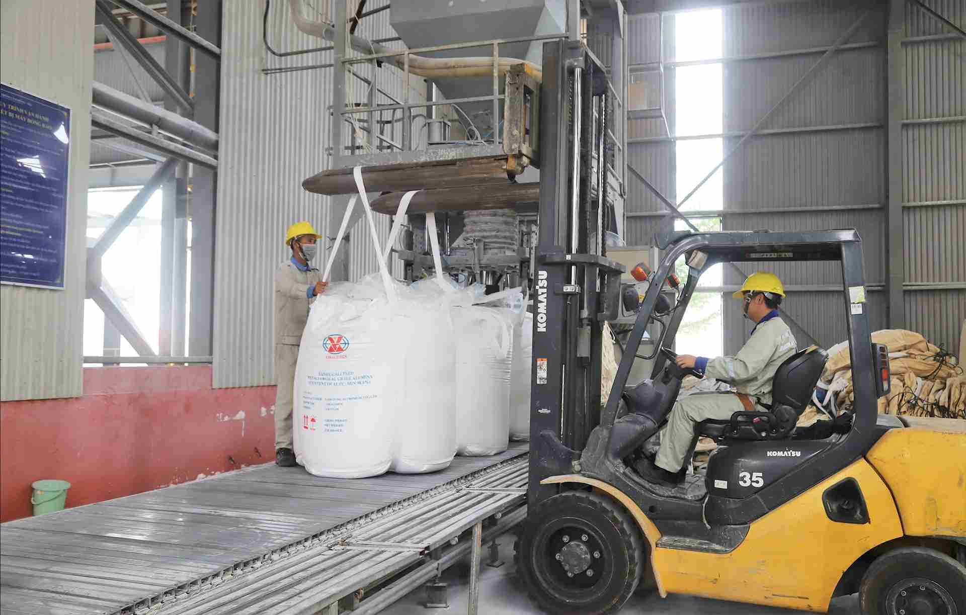 Alumin makes an important contribution to the total export turnover of Lam Dong province in 2025. Photo: Phuc Khanh