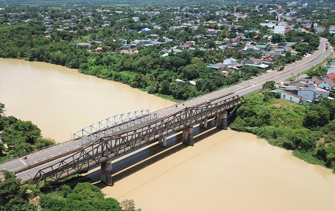 The Serepok bridge area (Hoa Phu commune, Dak Lak province) has had many bridge jumping and suicide cases. Photo: Bao Lam