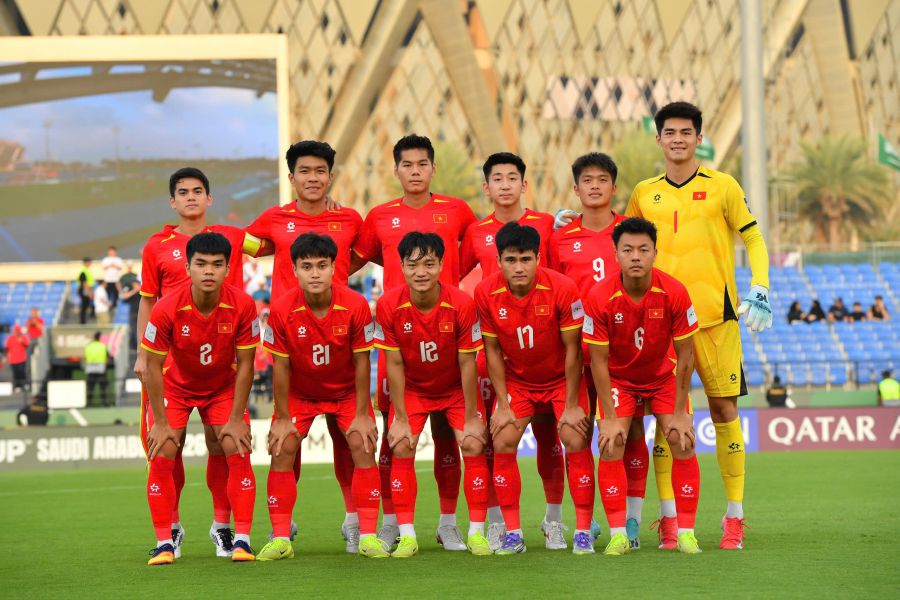 La sub-23 de Vietnam tiene el poder de decision en la carrera por un billete para los cuartos de final del Campeonato Asiatico Sub-23 de 2026. Foto: AFC